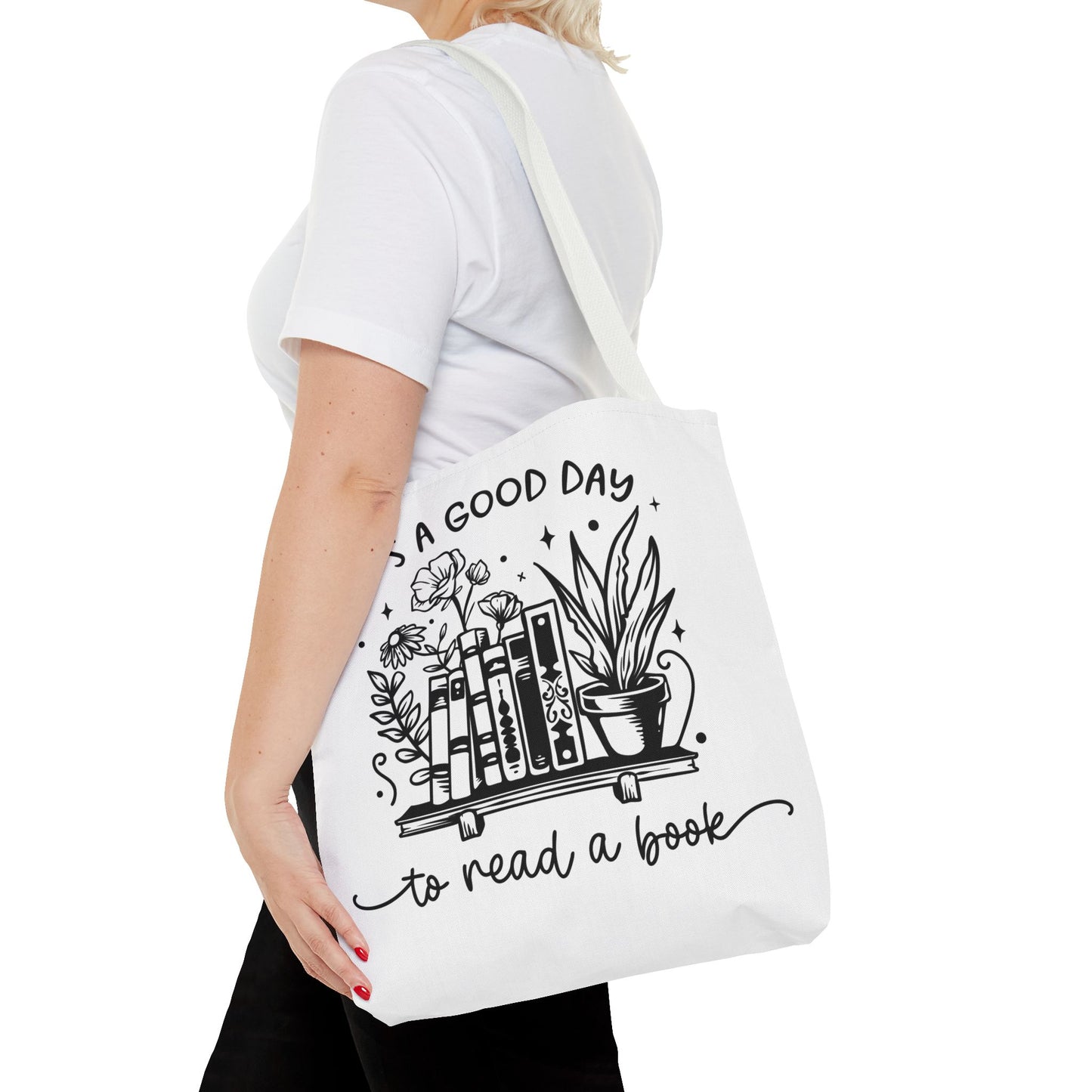 Good Day to Read Tote Bag