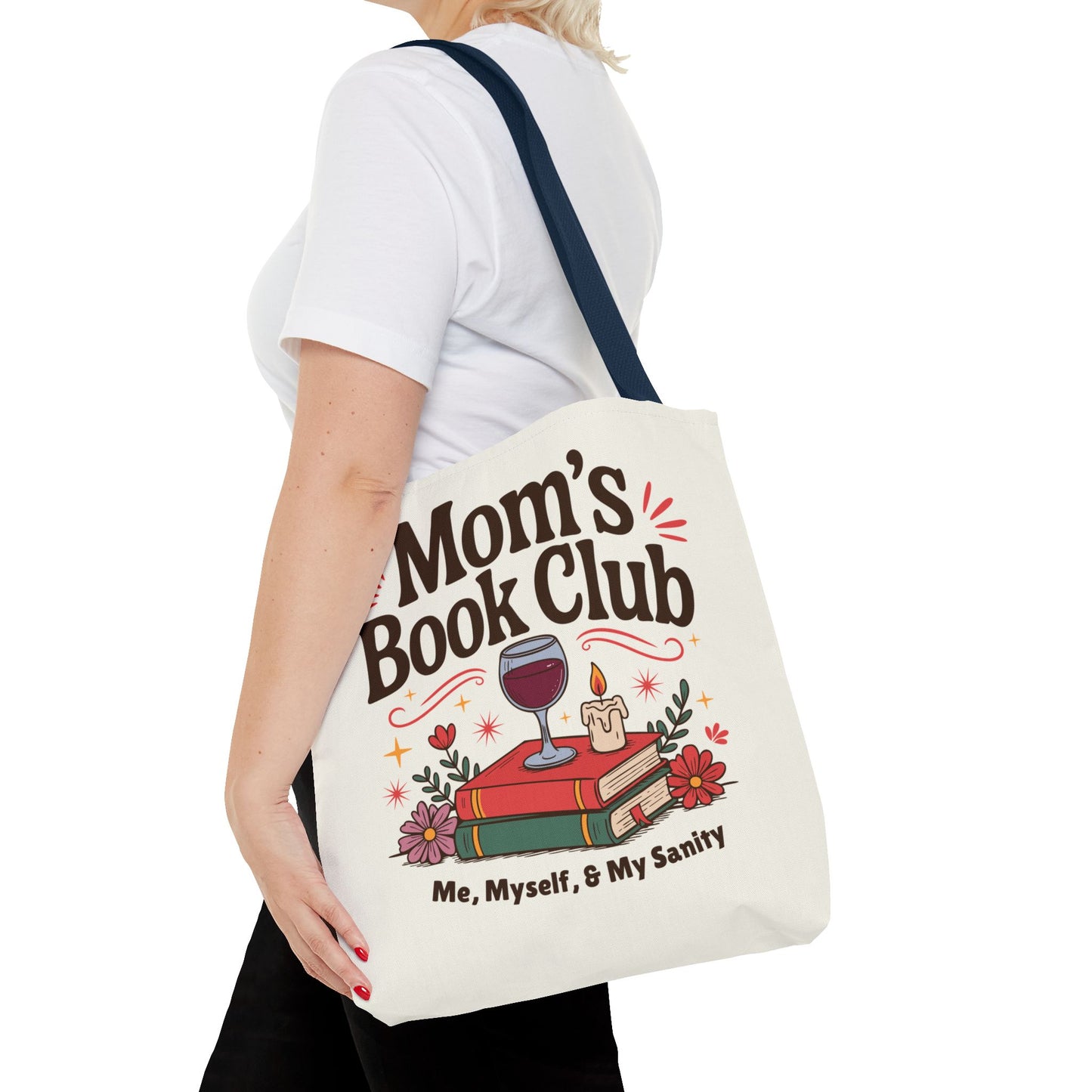 Mom's Book Club Tote Bag