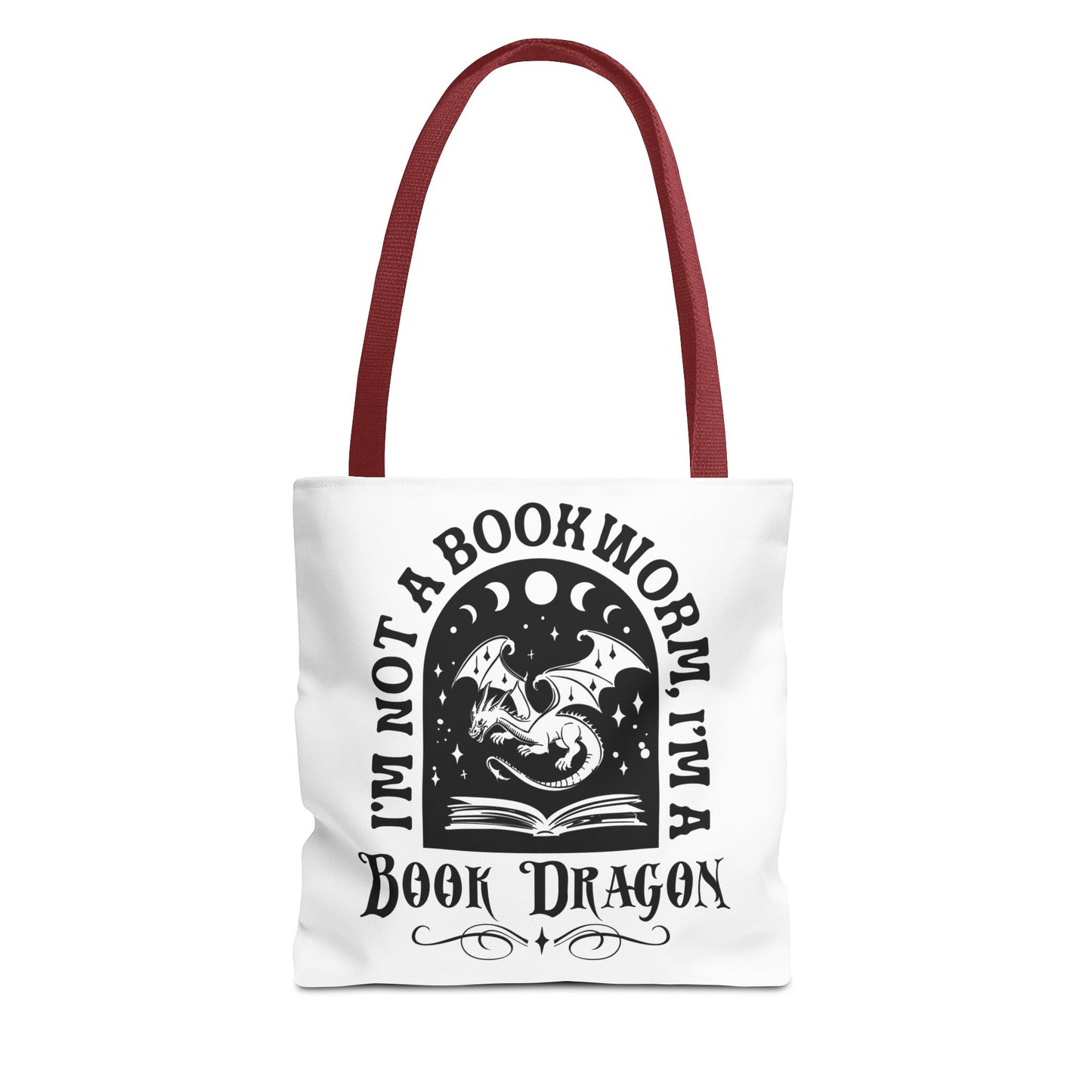 Book Dragon Tote Bag