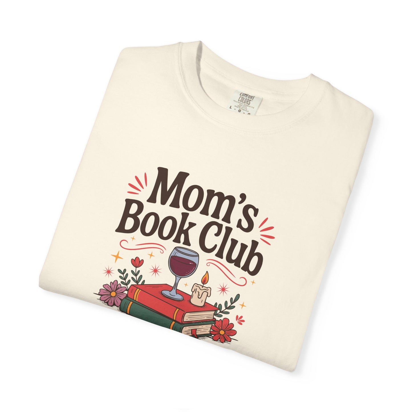 Moms Book Club Tee