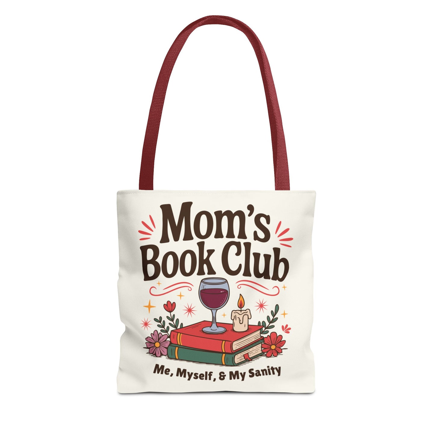 Mom's Book Club Tote Bag
