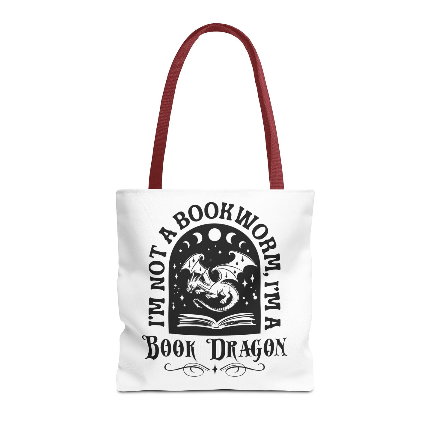 Book Dragon Tote Bag