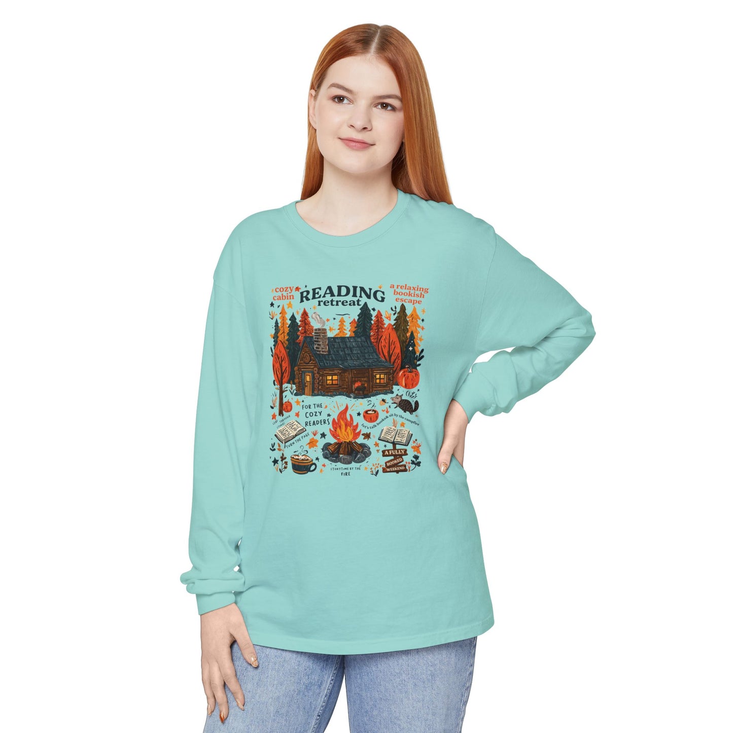 Reading Retreat Long Sleeve Tee