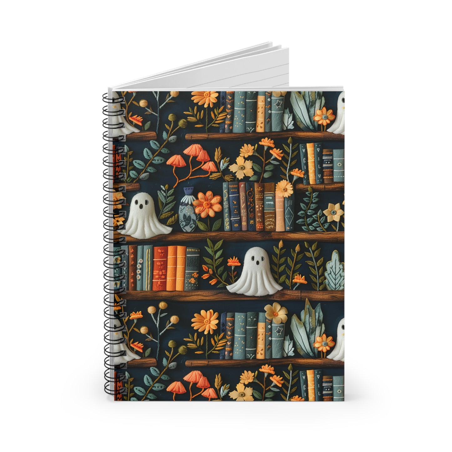 Haunted Library Notebook