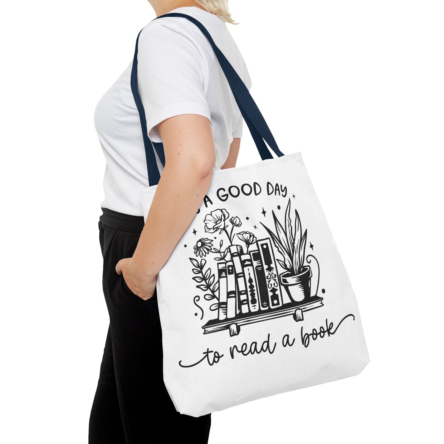Good Day to Read Tote Bag