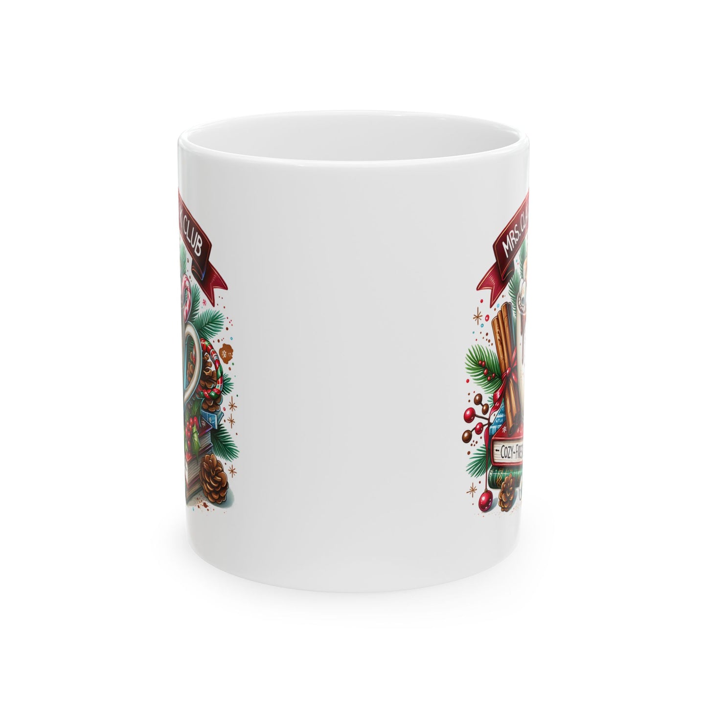 Mrs. Claus's Book Club Mug