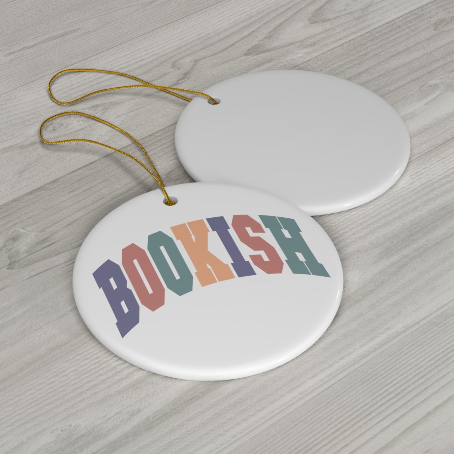 Bookish Ornament