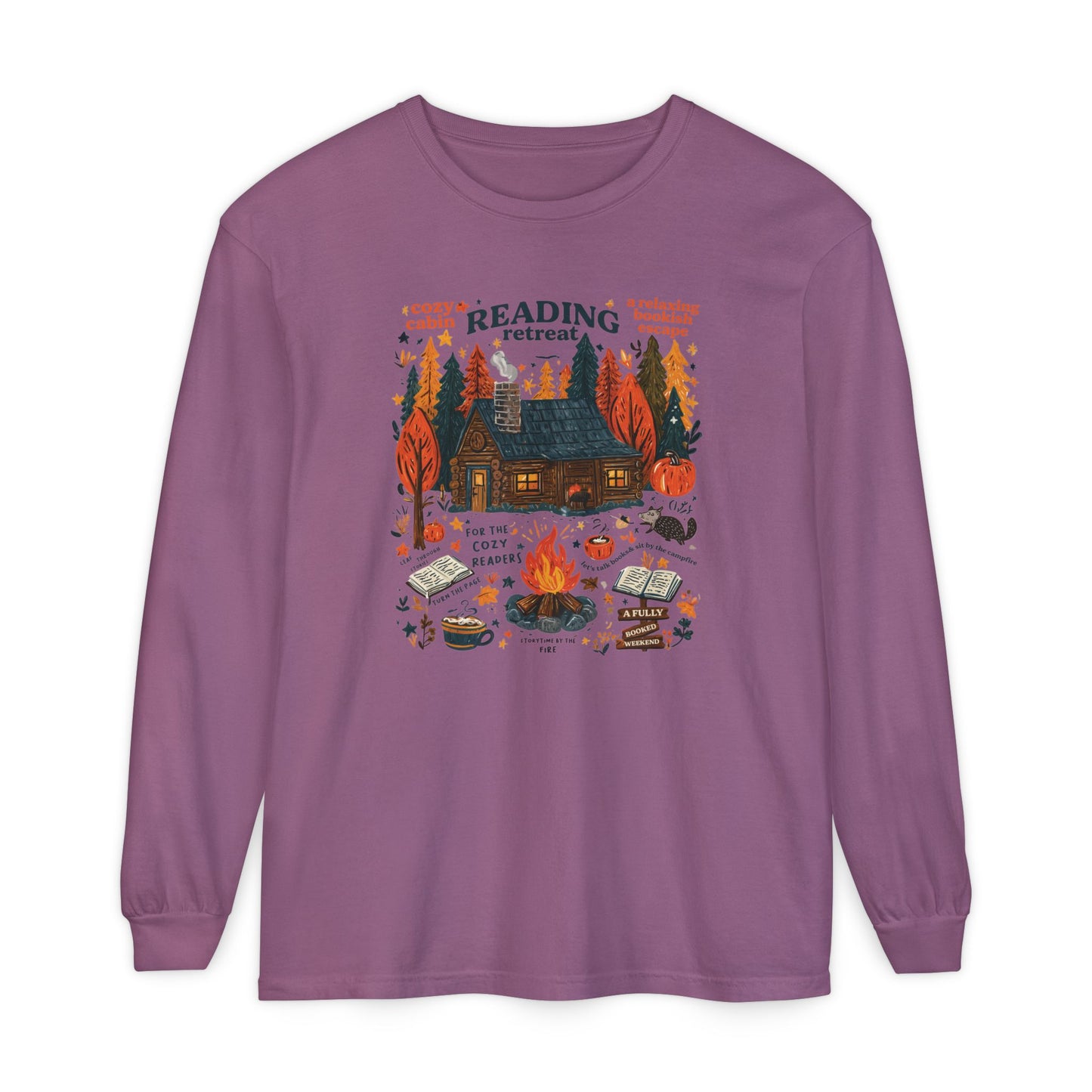 Reading Retreat Long Sleeve Tee