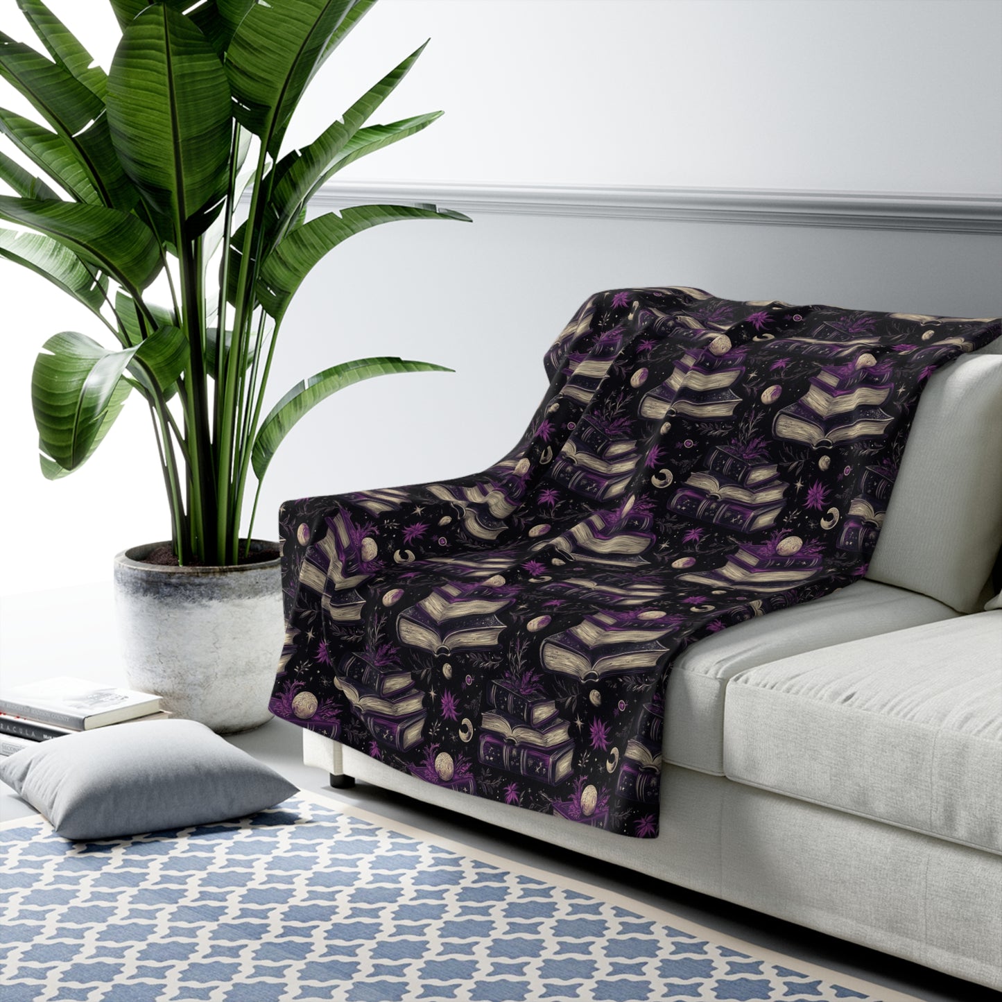 Cosmic Chapters Sherpa Blanket