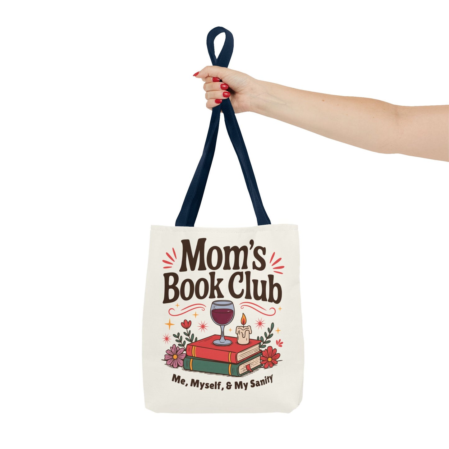 Mom's Book Club Tote Bag