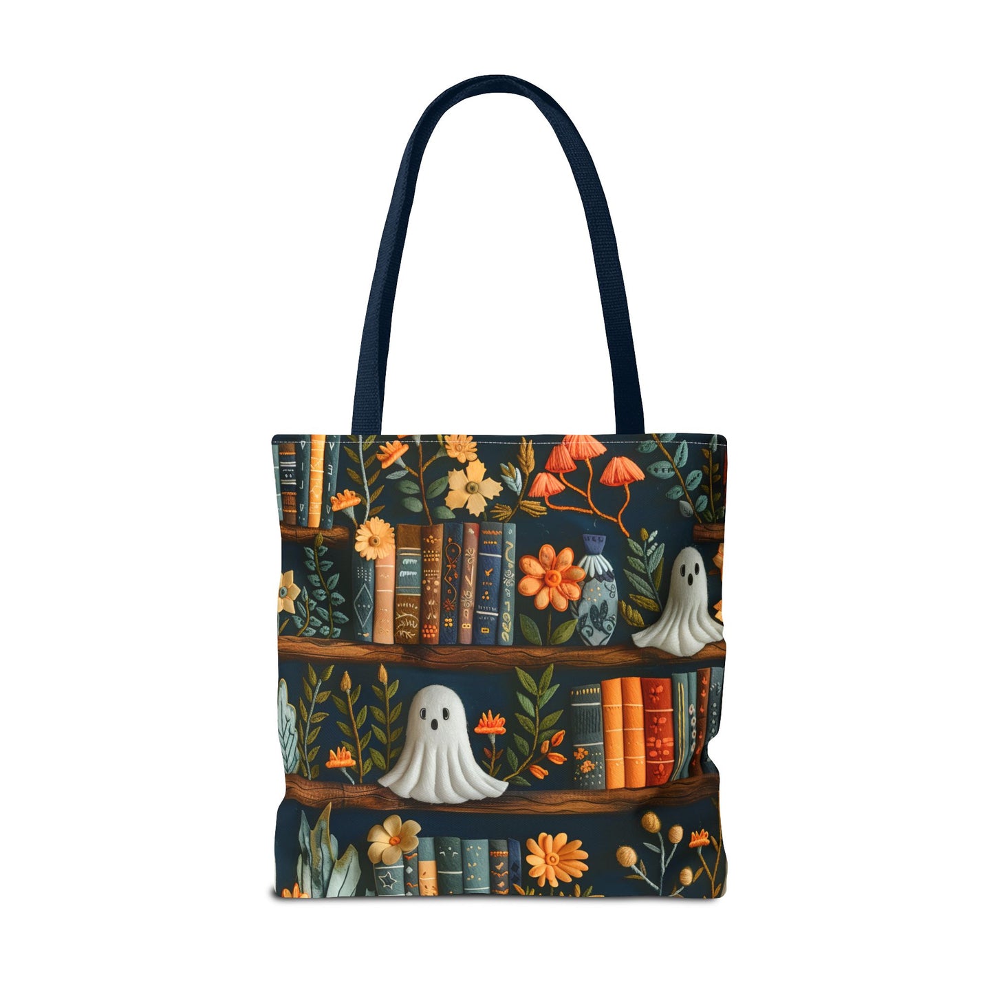 Haunted Library Tote Bag