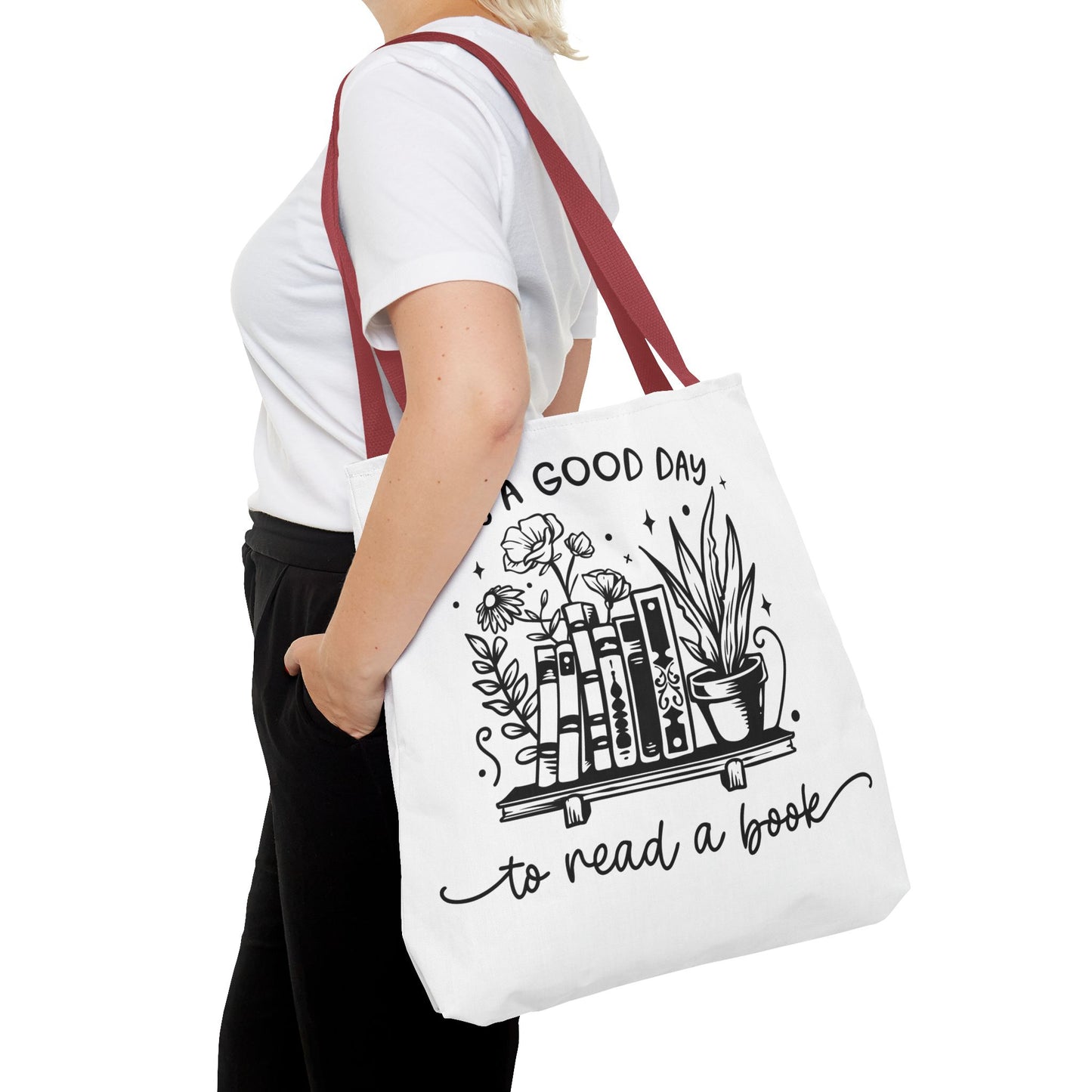 Good Day to Read Tote Bag