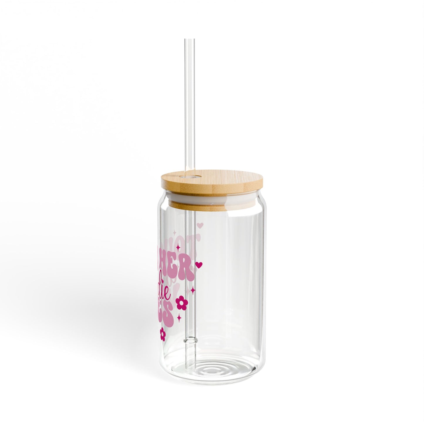 Touch Her and Die Vibes Sipper Glass