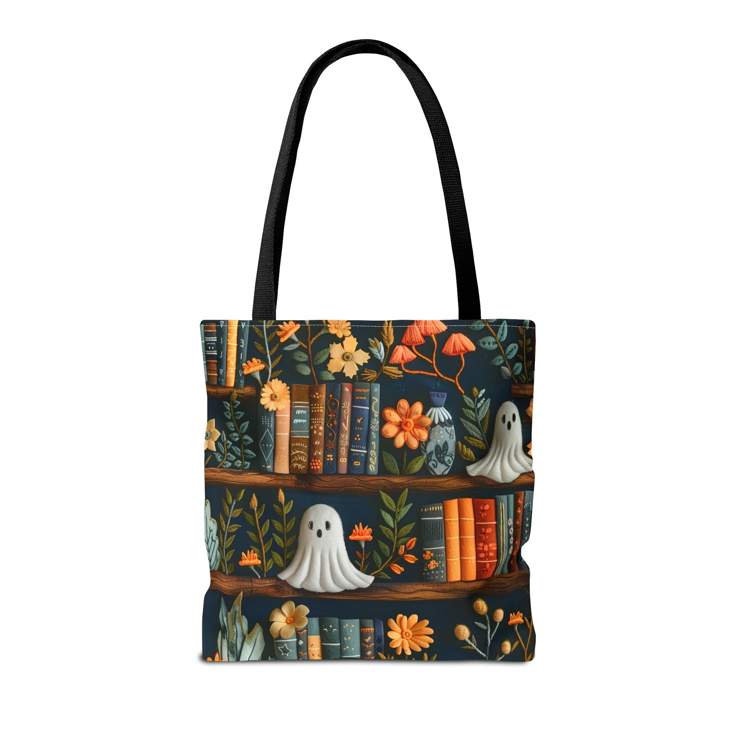 Haunted Library Tote Bag