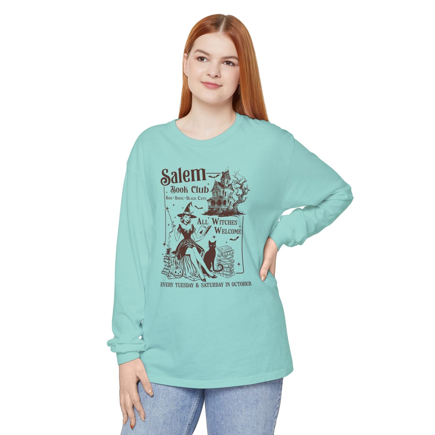 Salem Book Club Long Sleeve Tee