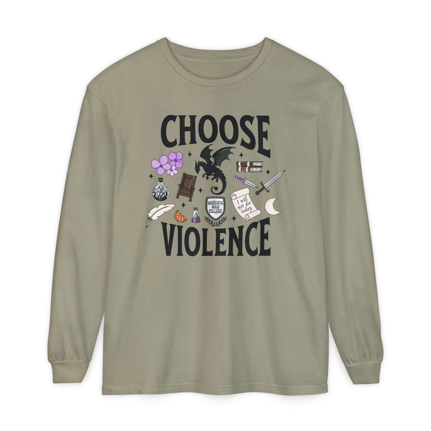 Choose Violence Long Sleeve Tee
