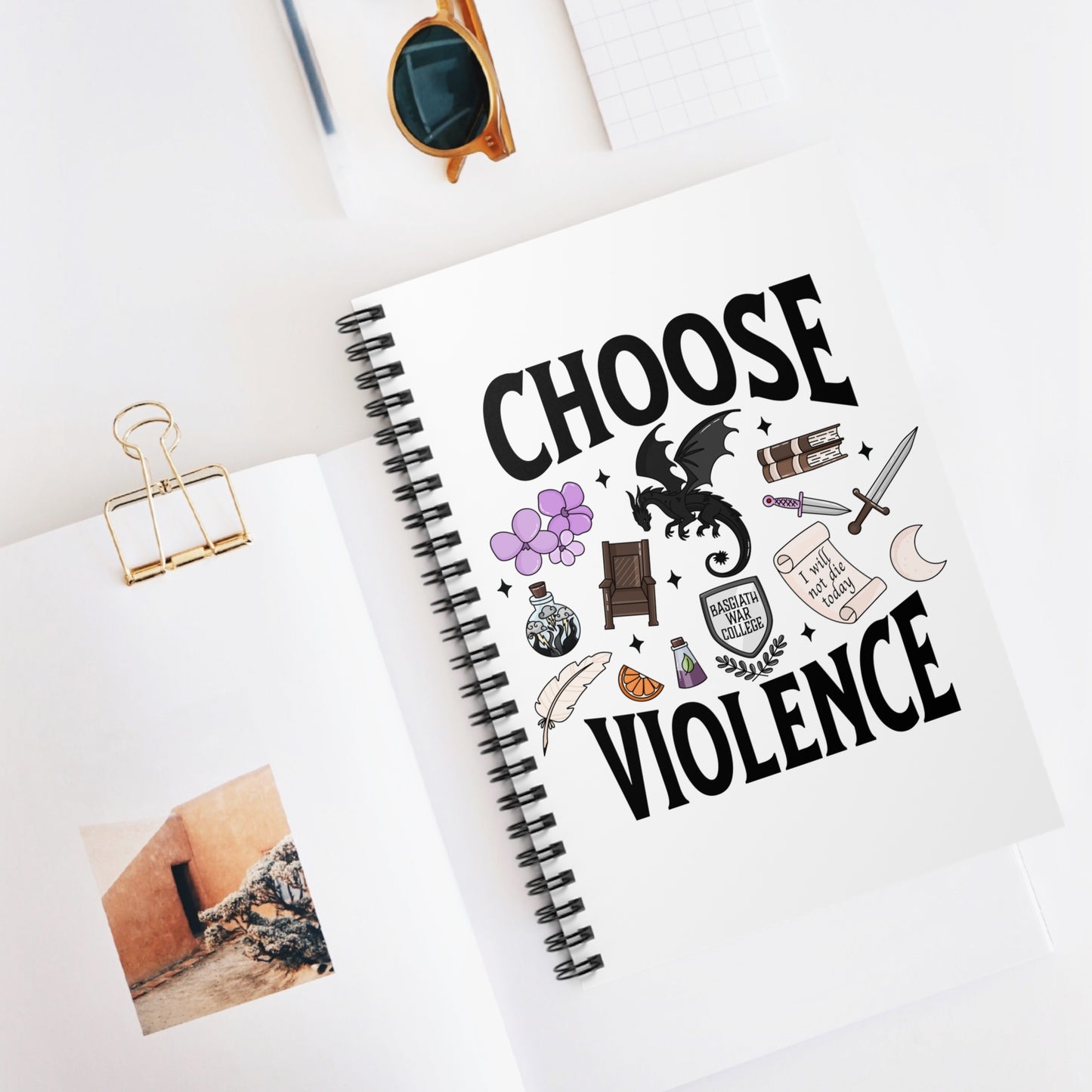 Choose Violence Notebook