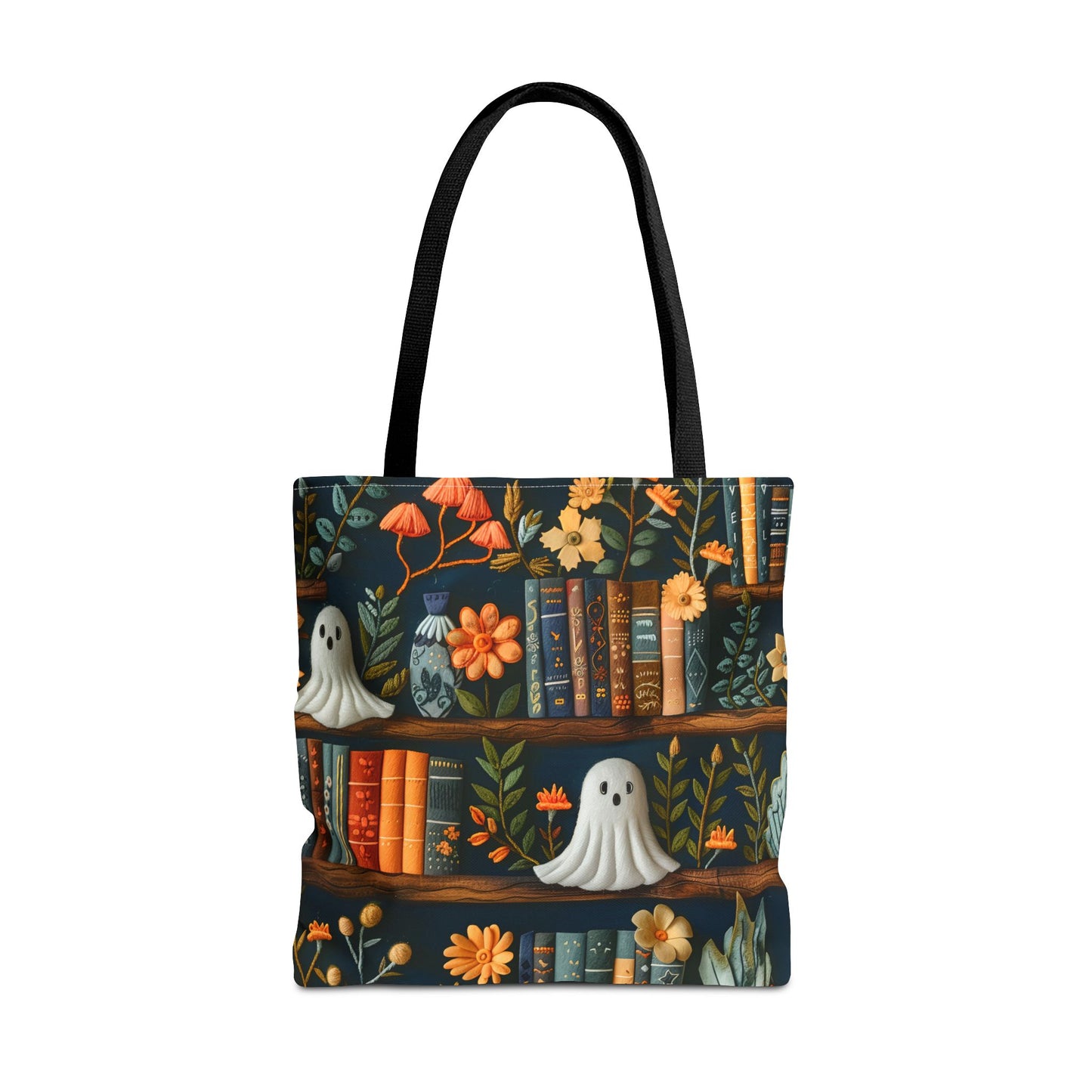 Haunted Library Tote Bag