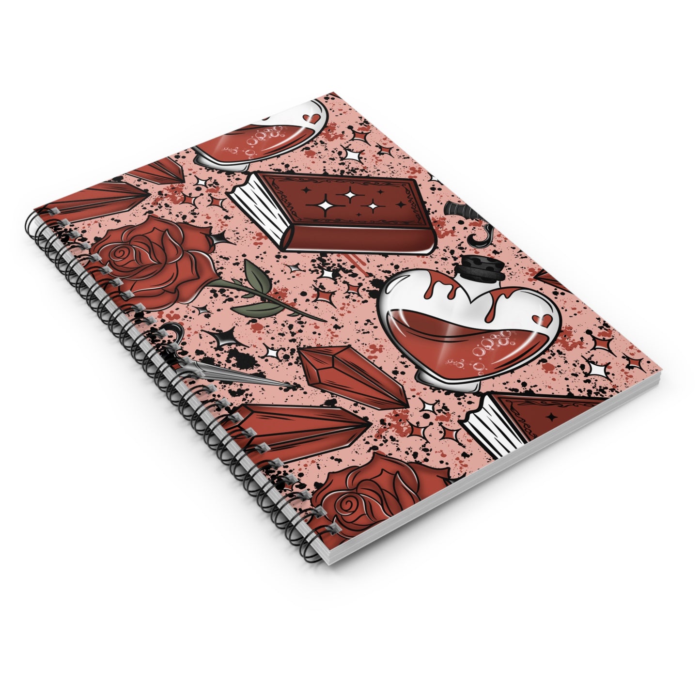 Crimson Romance Notebook