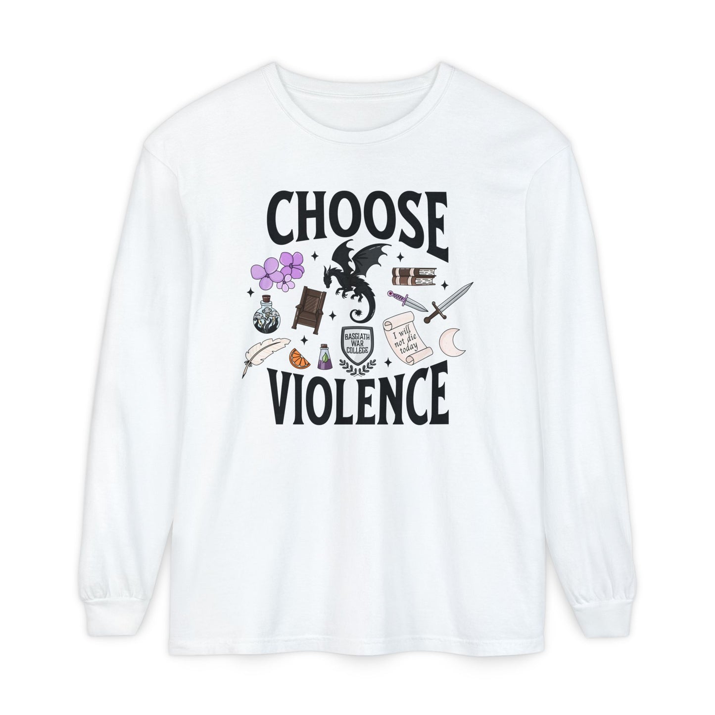 Choose Violence Long Sleeve Tee