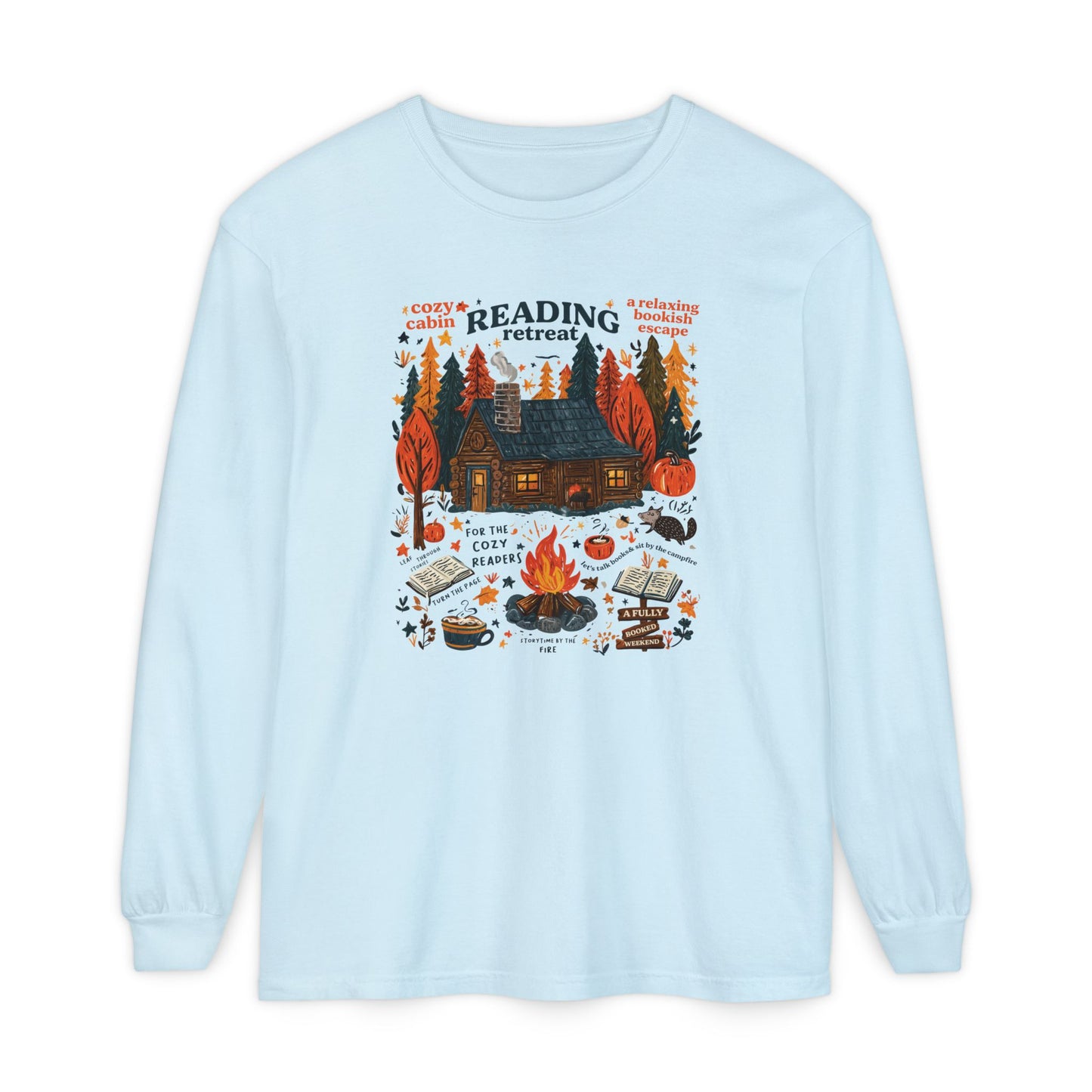 Reading Retreat Long Sleeve Tee