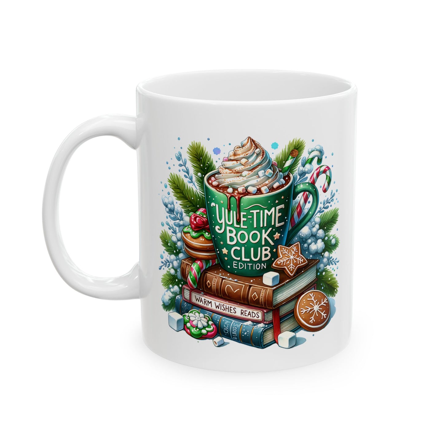 Yule Time Book Club Mug