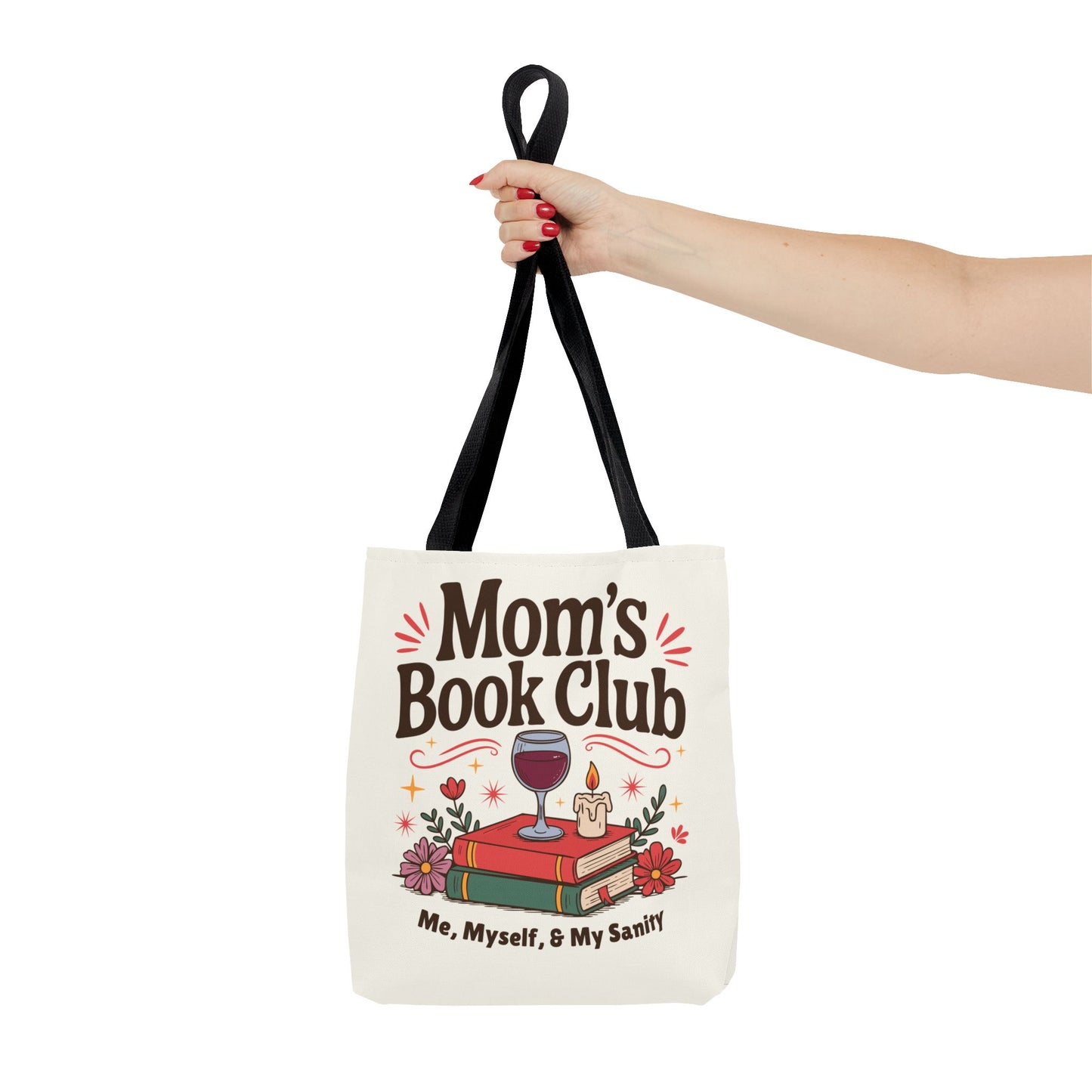 Mom's Book Club Tote Bag