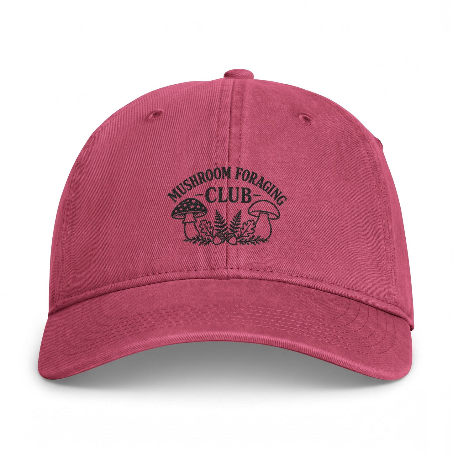Mushroom Foraging Club Cap