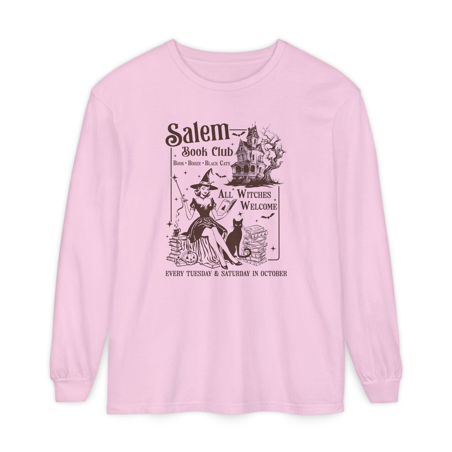 Salem Book Club Long Sleeve Tee