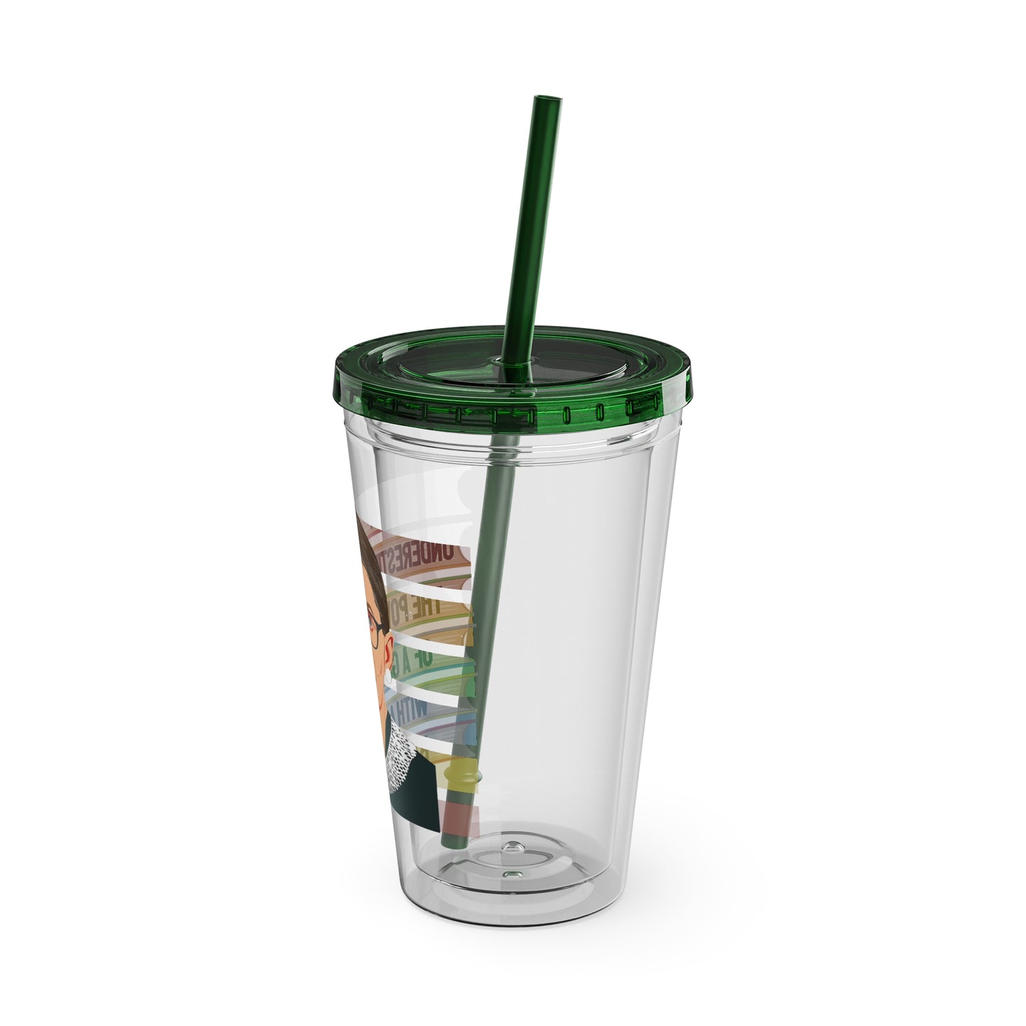 Never Underestimate the Power of a Girl with a Book Tumbler