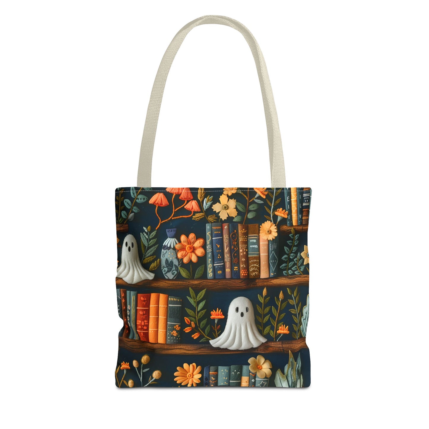 Haunted Library Tote Bag