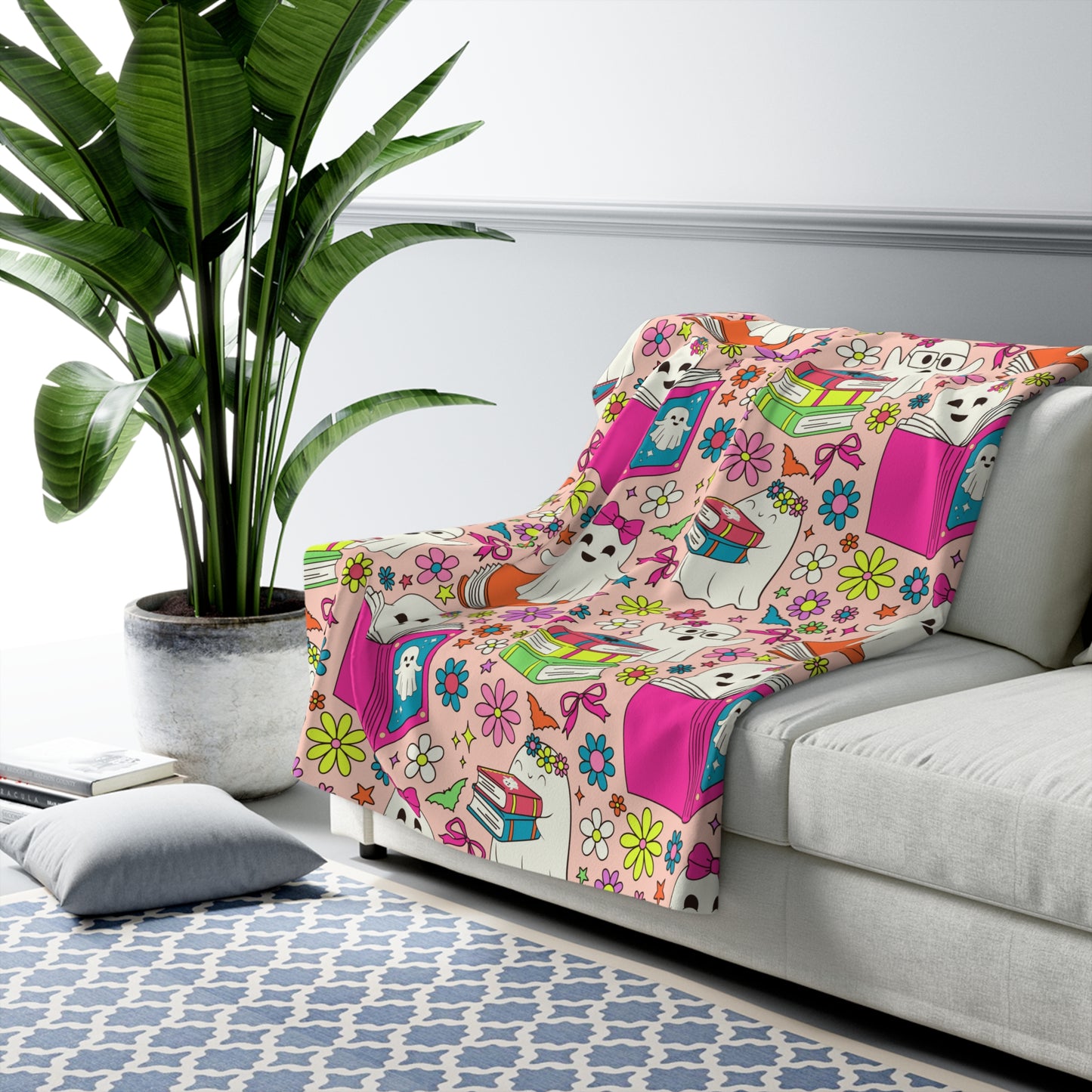 Spooky Stories Sherpa Blanket