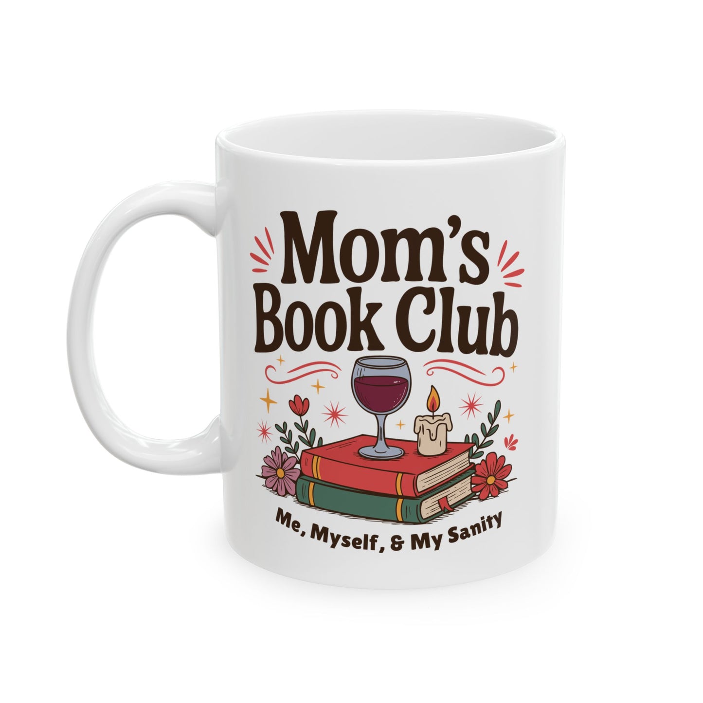 Moms Book Club Mug