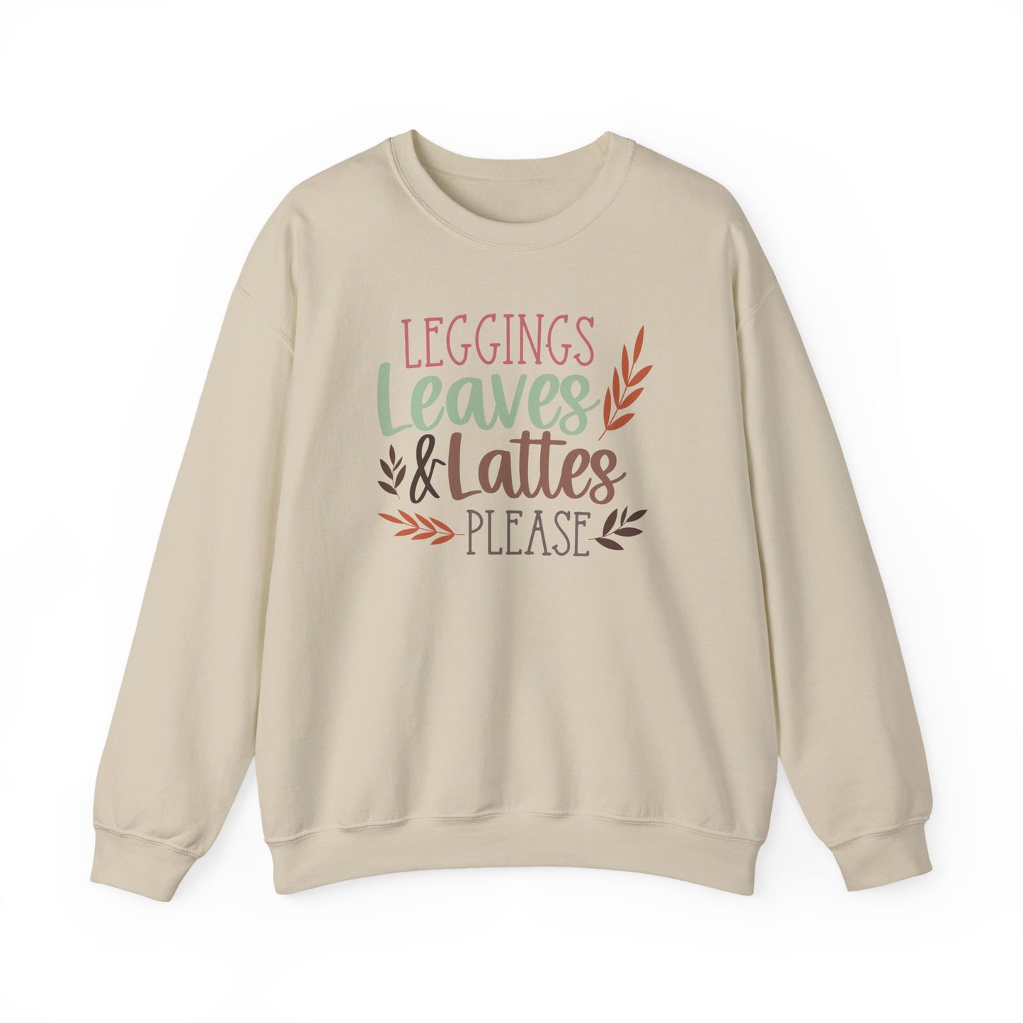 Leggings Leaves & Lattes Sweatshirt