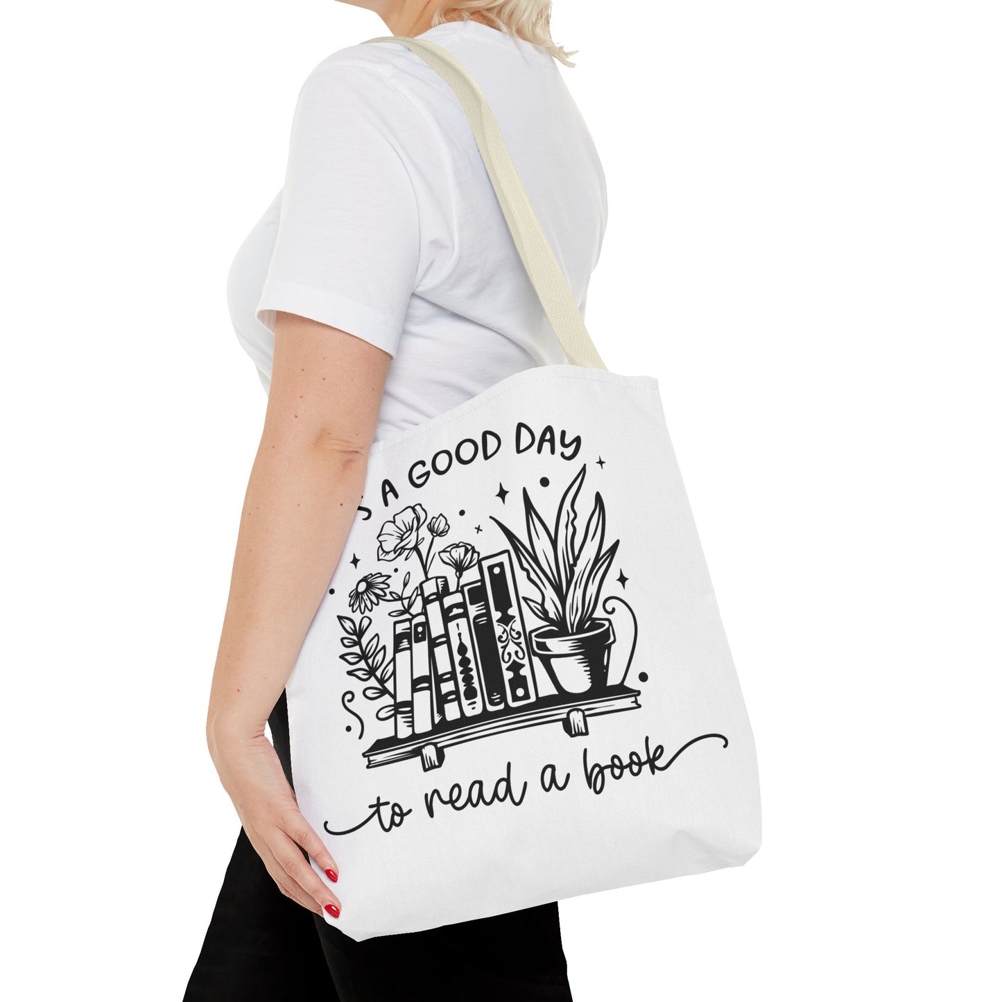 Good Day to Read Tote Bag