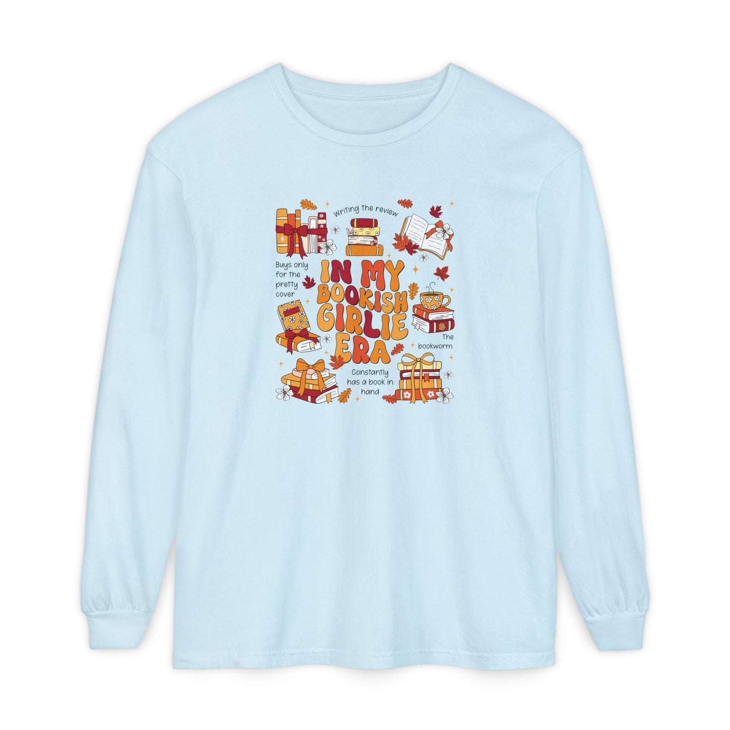 Bookish Girlie Era Long Sleeve Tee