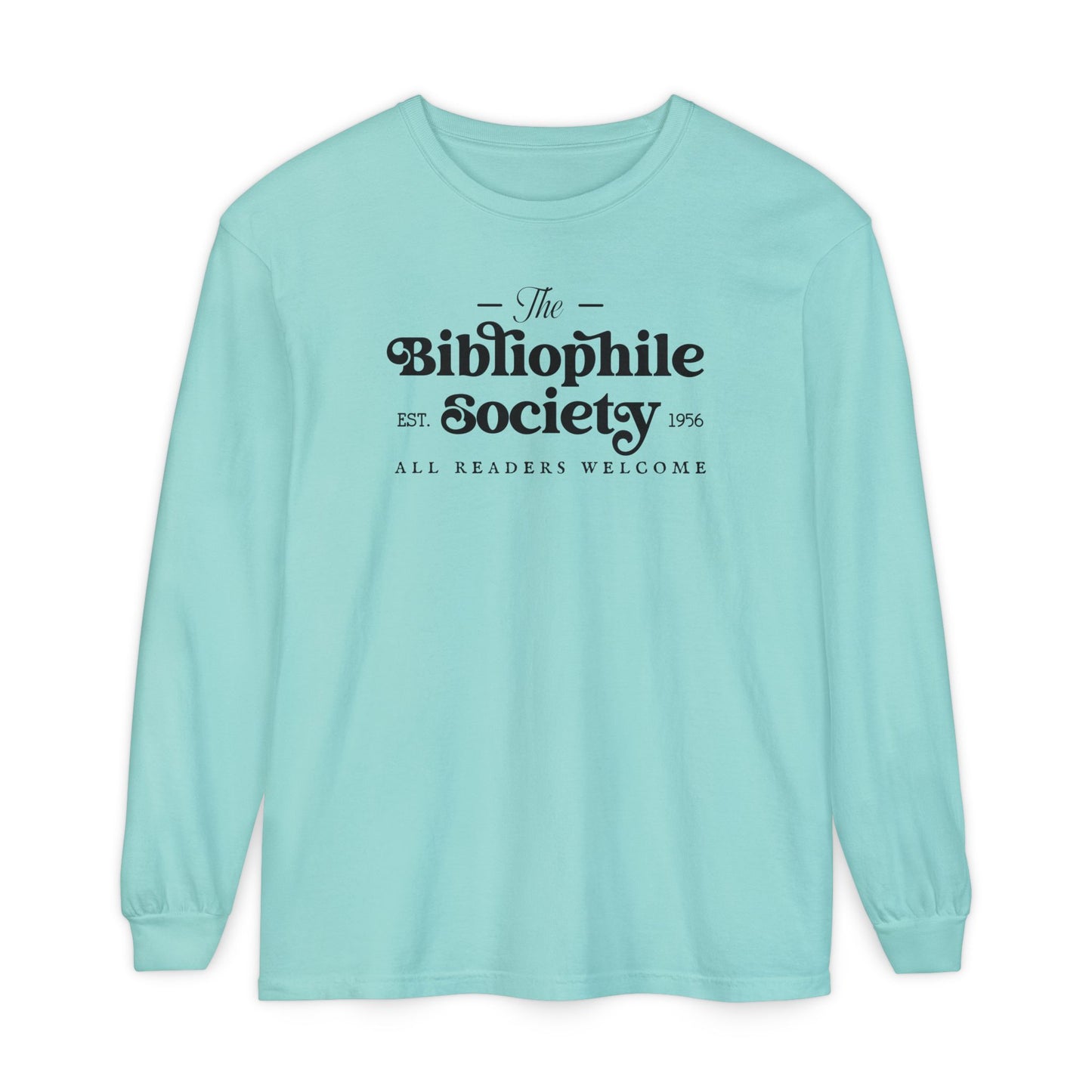 Bibliophile Society Long Sleeve Tee