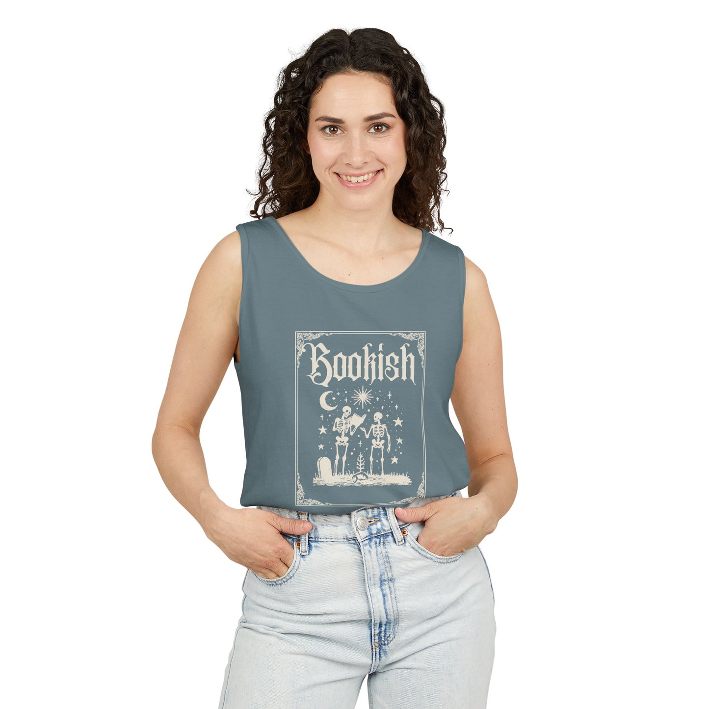 Bookish Skeleton Tank