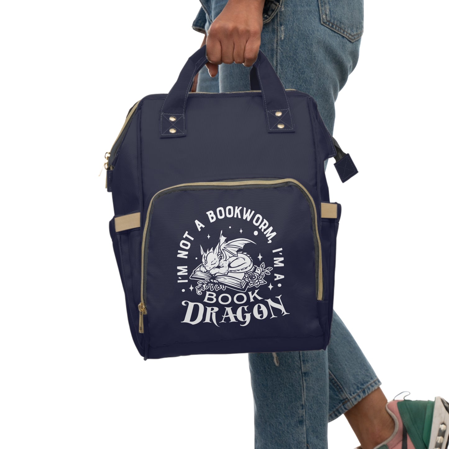 Book Dragon Diaper Backpack