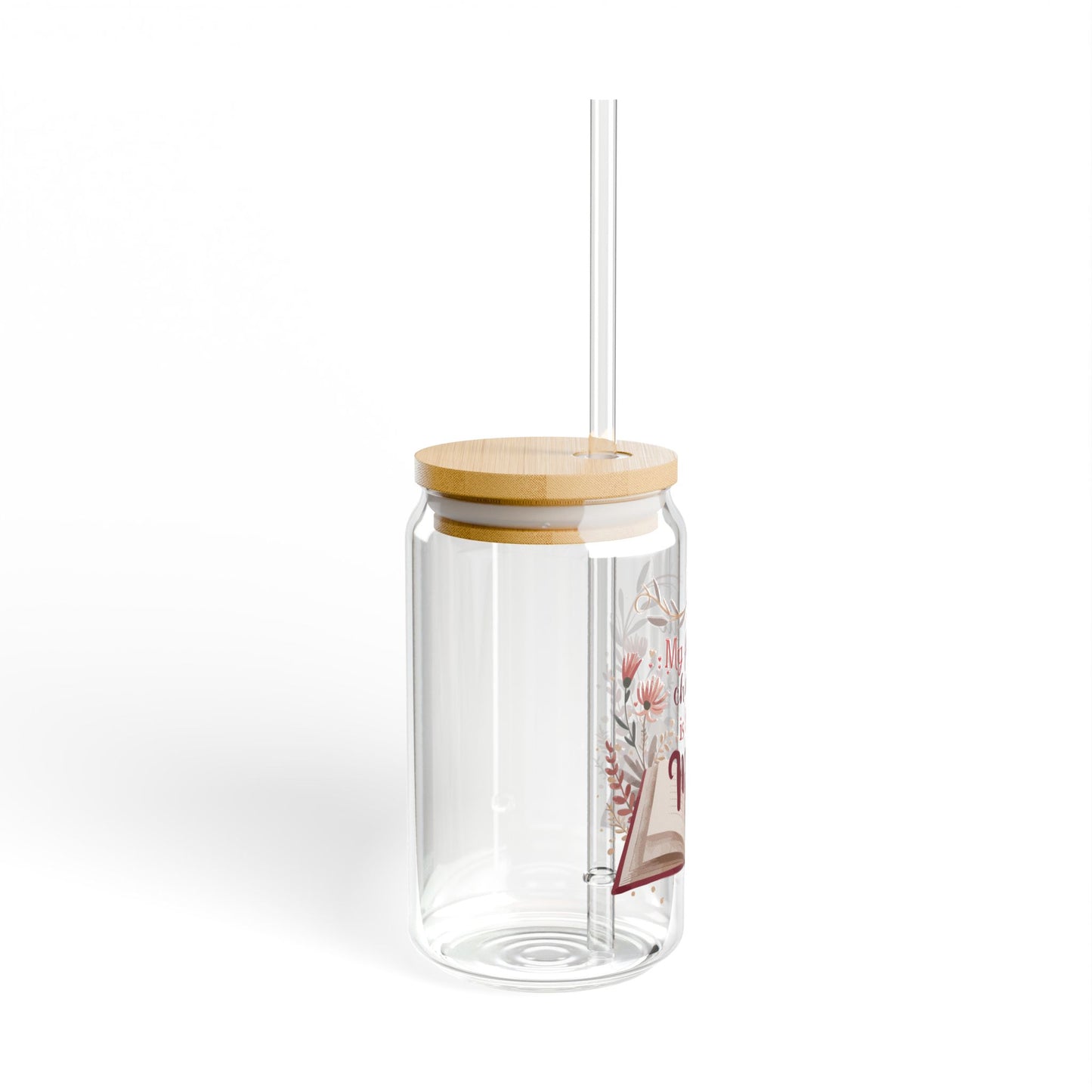 My Favorite Chapter Sipper Glass