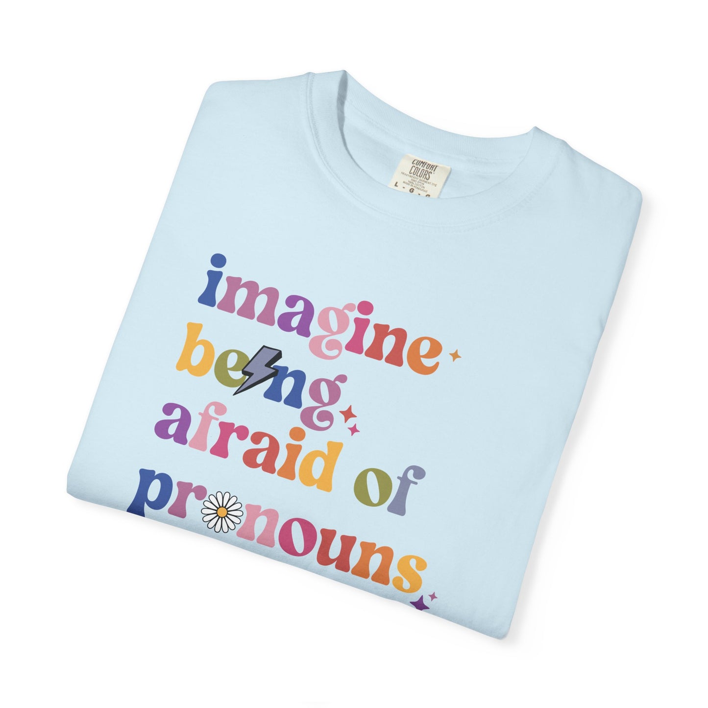 Pronouns and Books Tee