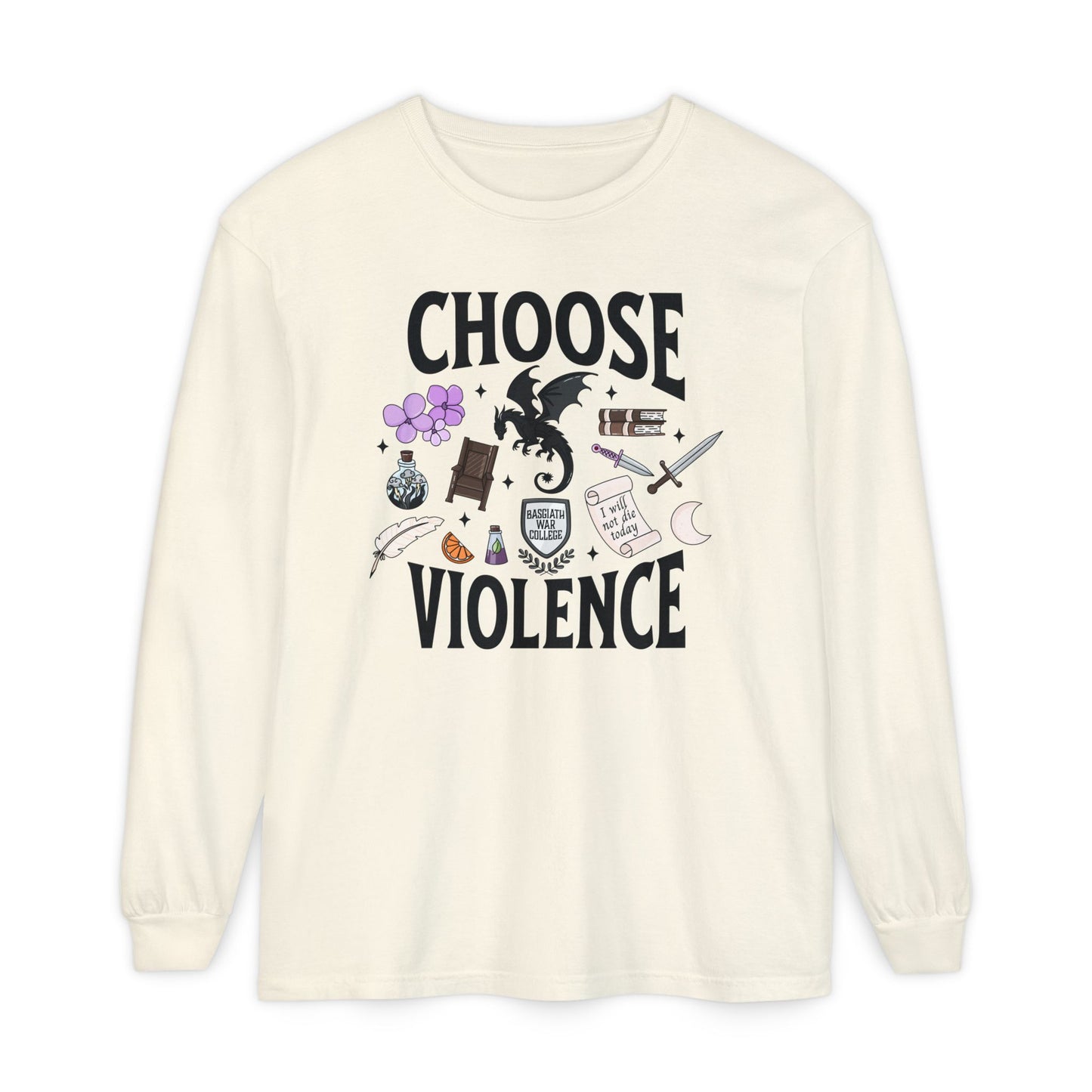 Choose Violence Long Sleeve Tee