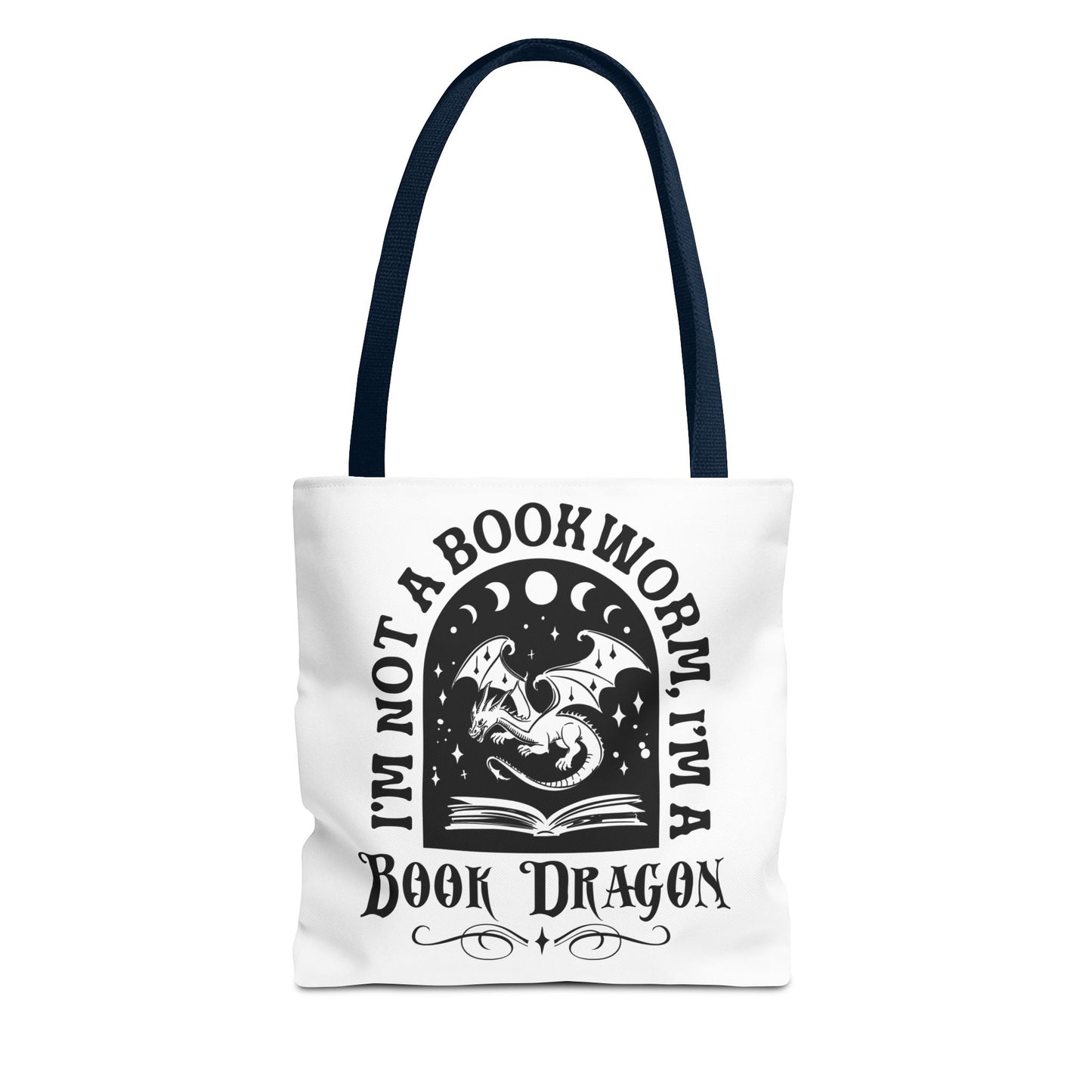 Book Dragon Tote Bag