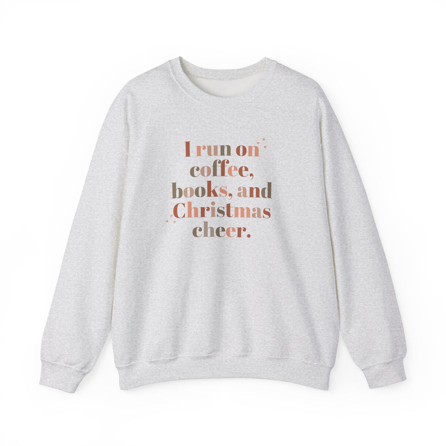 Coffee, Books & Christmas Sweatshirt