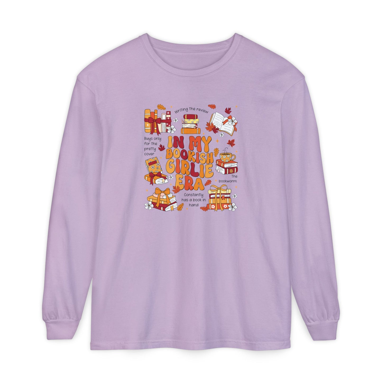 Bookish Girlie Era Long Sleeve Tee