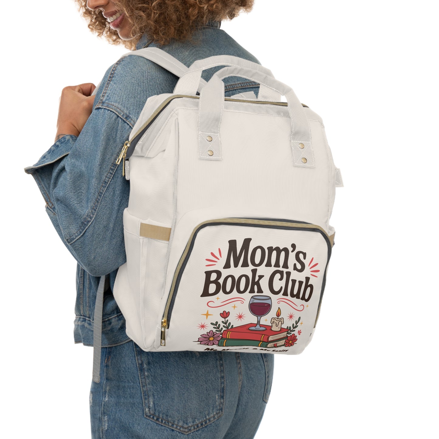 Mom's Book Club Diaper Backpack