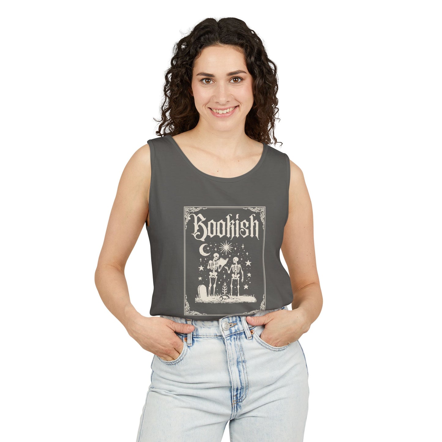 Bookish Skeleton Tank