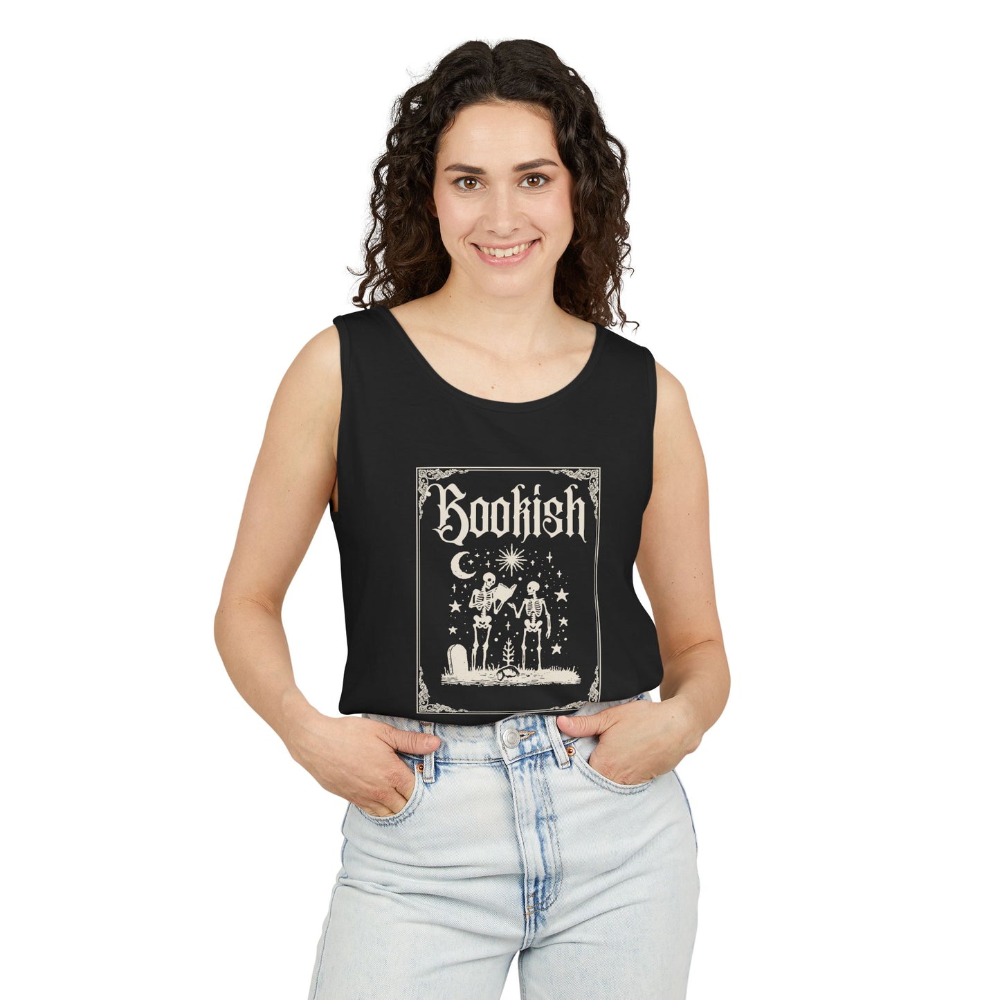 Bookish Skeleton Tank