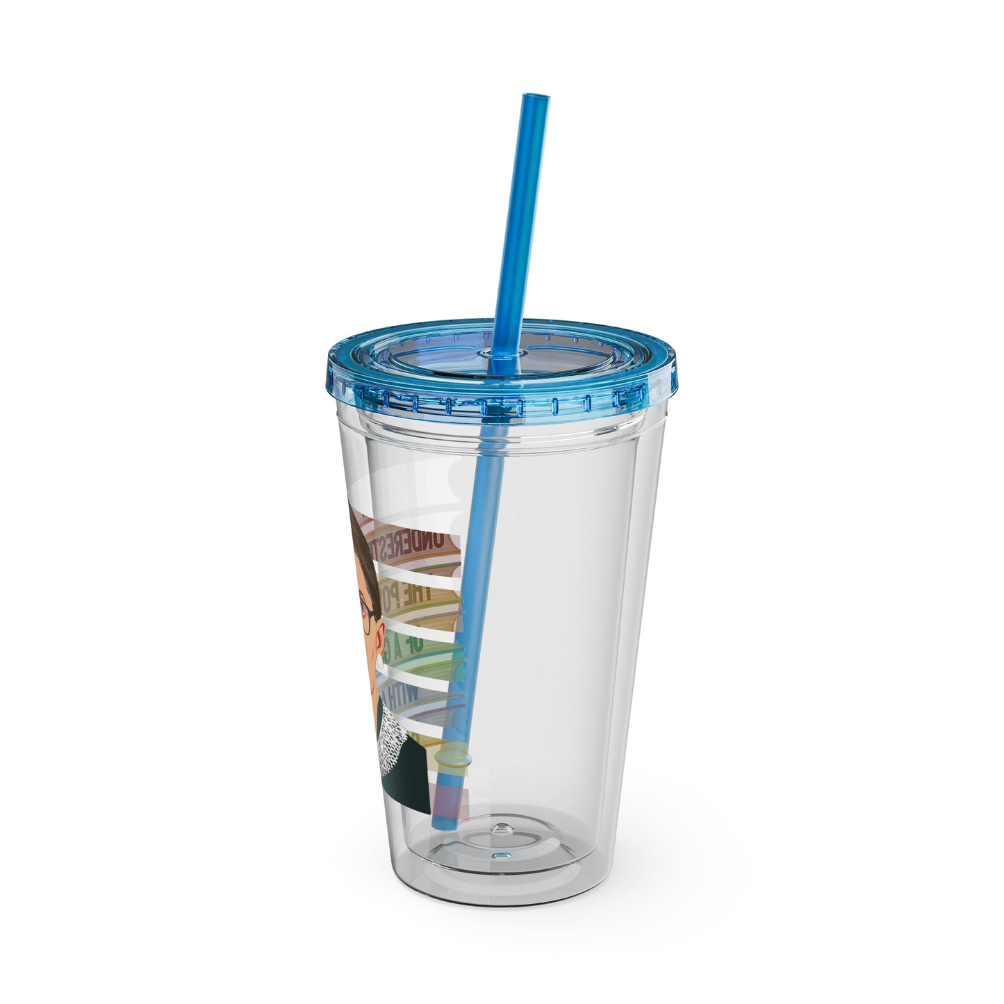 Never Underestimate the Power of a Girl with a Book Tumbler