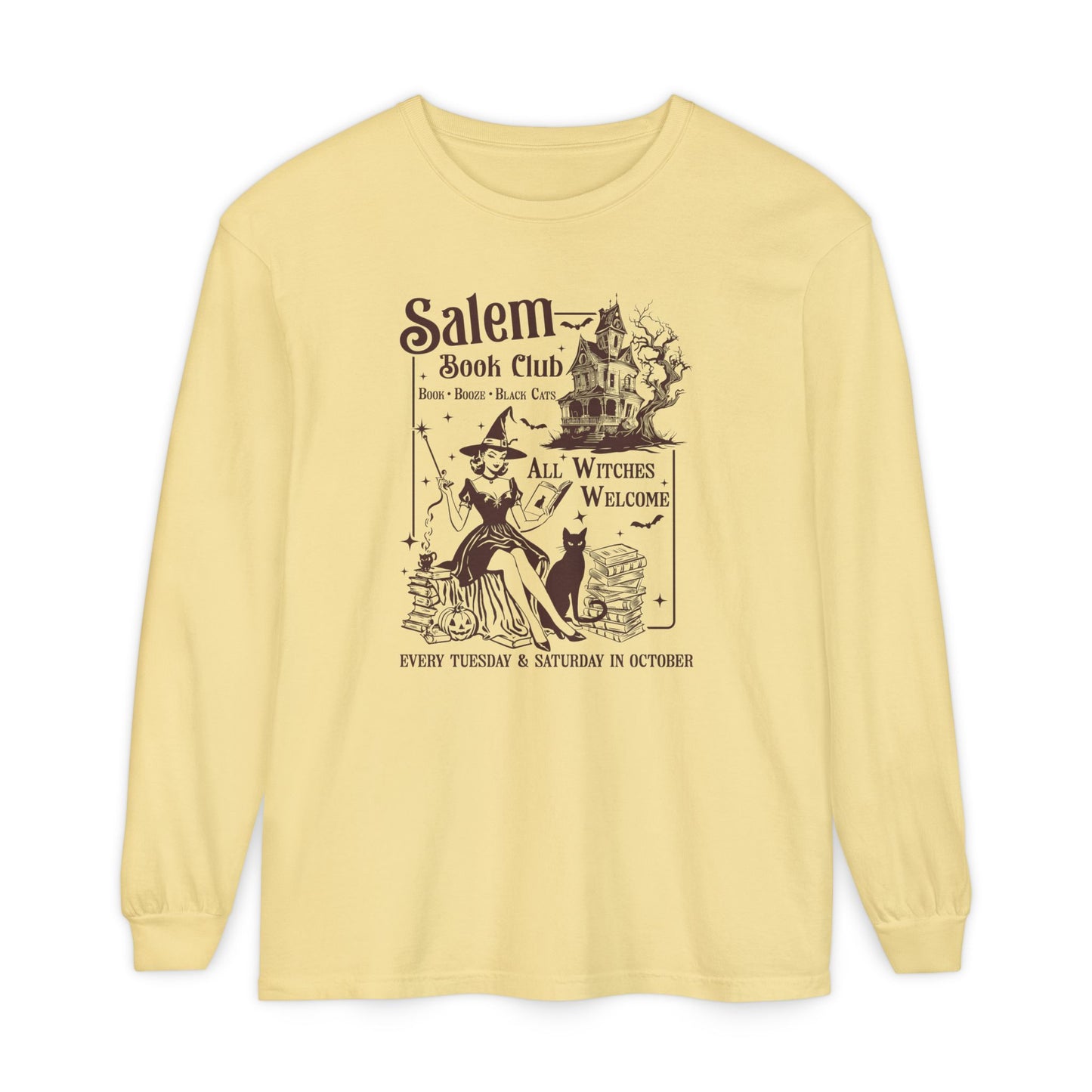 Salem Book Club Long Sleeve Tee